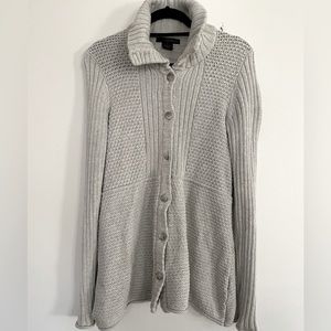 Calvin Klein Collar Knit Cardigan Sweater